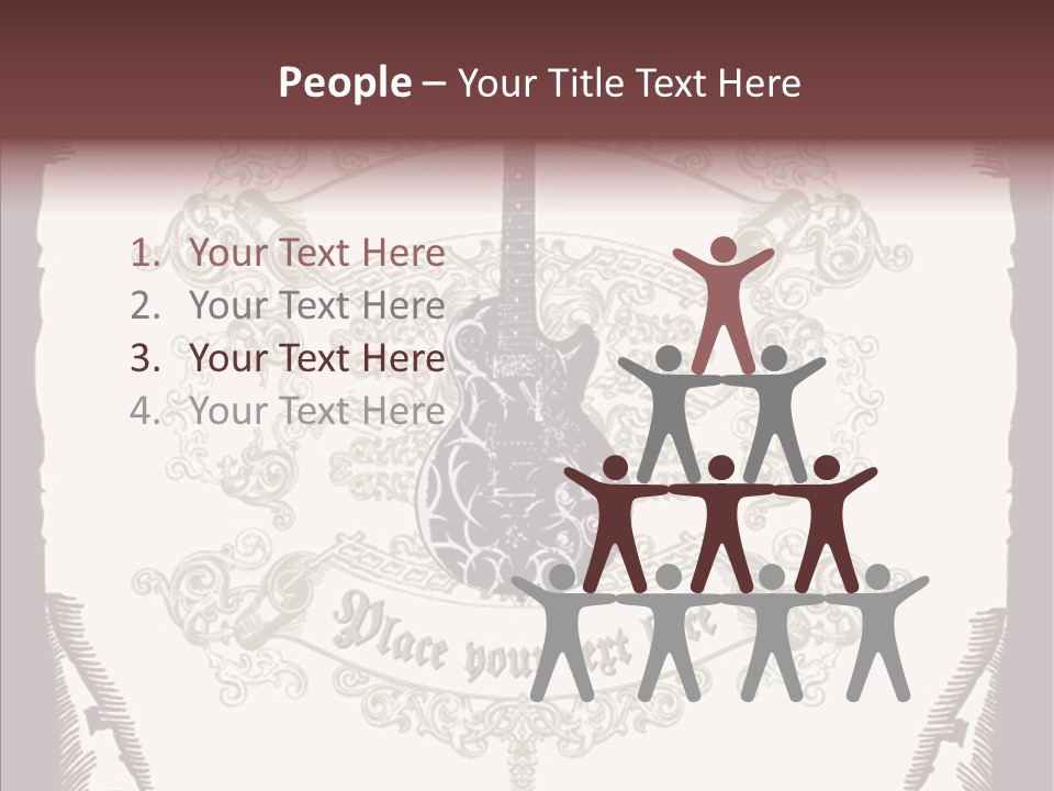 Humorou Chair Communication PowerPoint Template