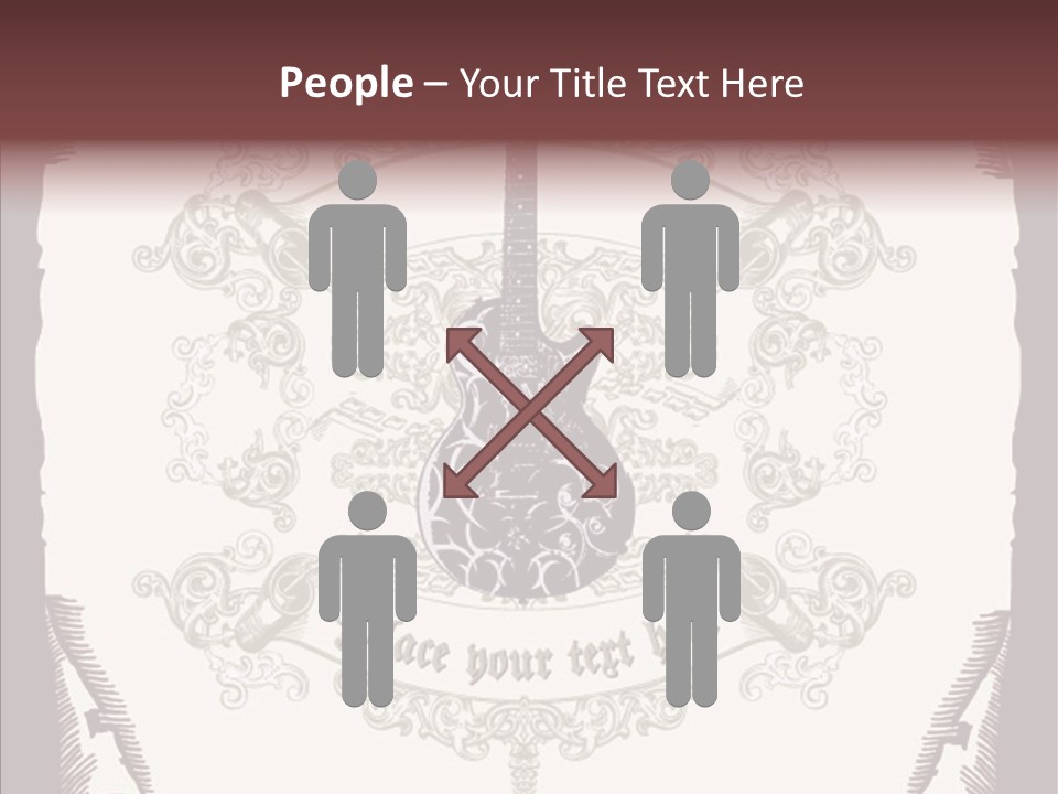 Humorou Chair Communication PowerPoint Template