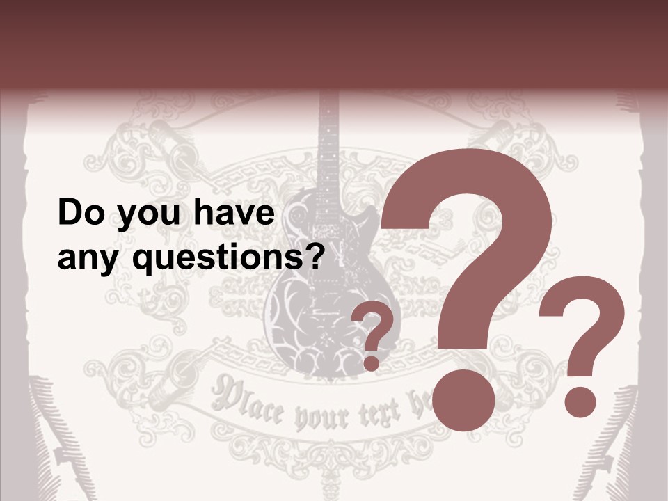 Humorou Chair Communication PowerPoint Template