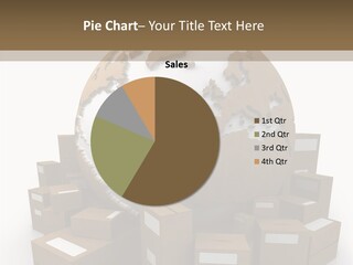 Planet Delivering Handle PowerPoint Template