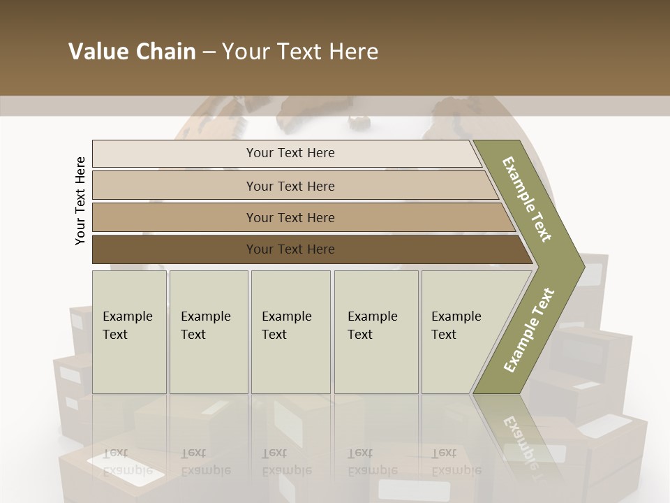 Planet Delivering Handle PowerPoint Template