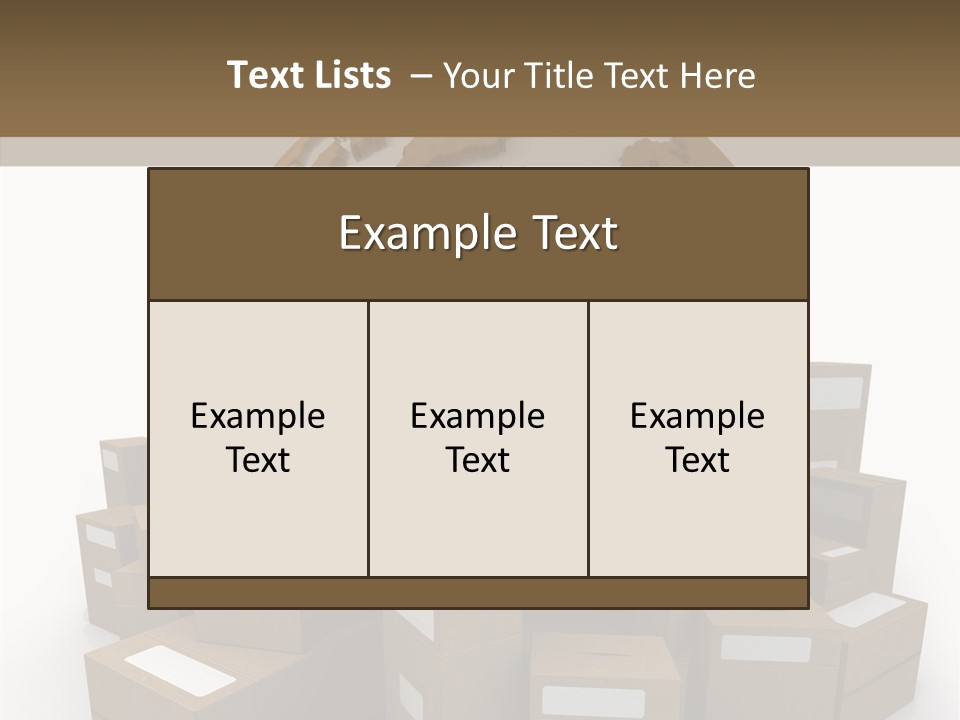 Planet Delivering Handle PowerPoint Template