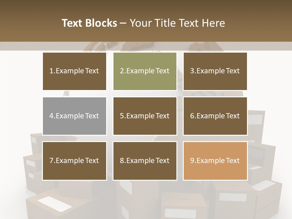 Planet Delivering Handle PowerPoint Template