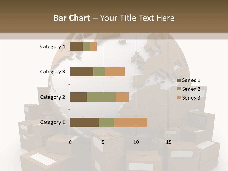Planet Delivering Handle PowerPoint Template