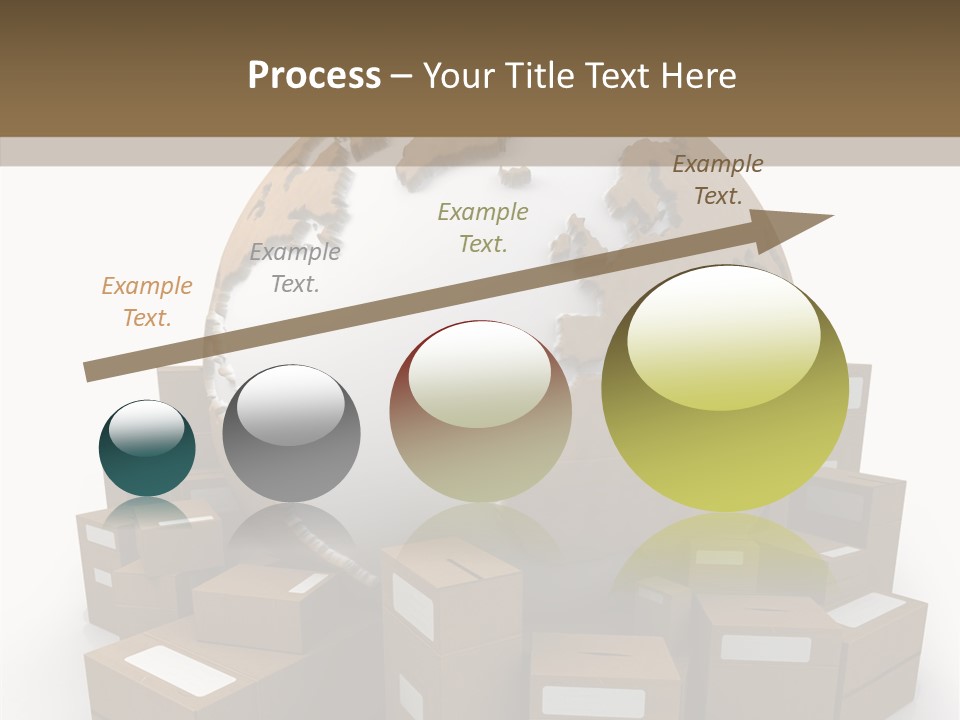 Planet Delivering Handle PowerPoint Template