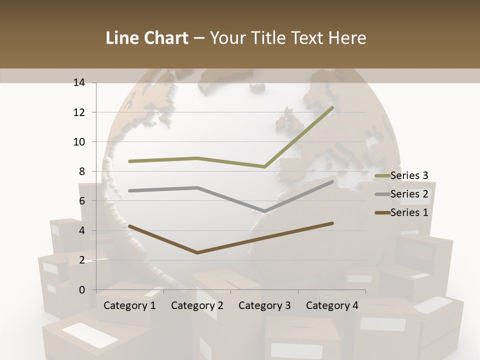 Planet Delivering Handle PowerPoint Template