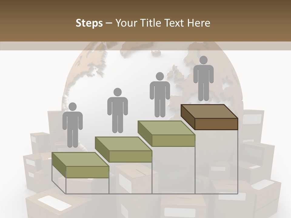 Planet Delivering Handle PowerPoint Template