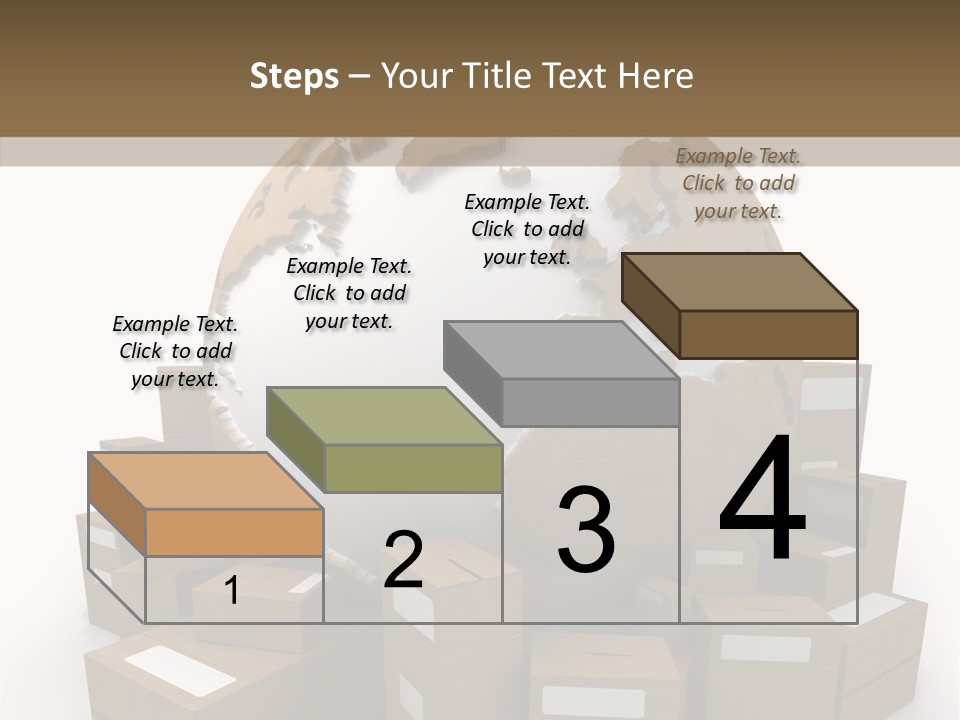 Planet Delivering Handle PowerPoint Template