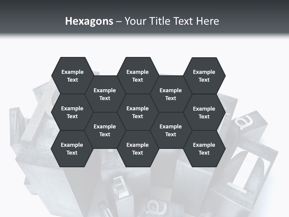 Font Old Characters PowerPoint Template