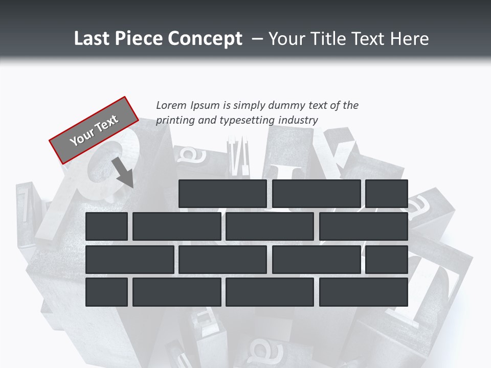 Font Old Characters PowerPoint Template