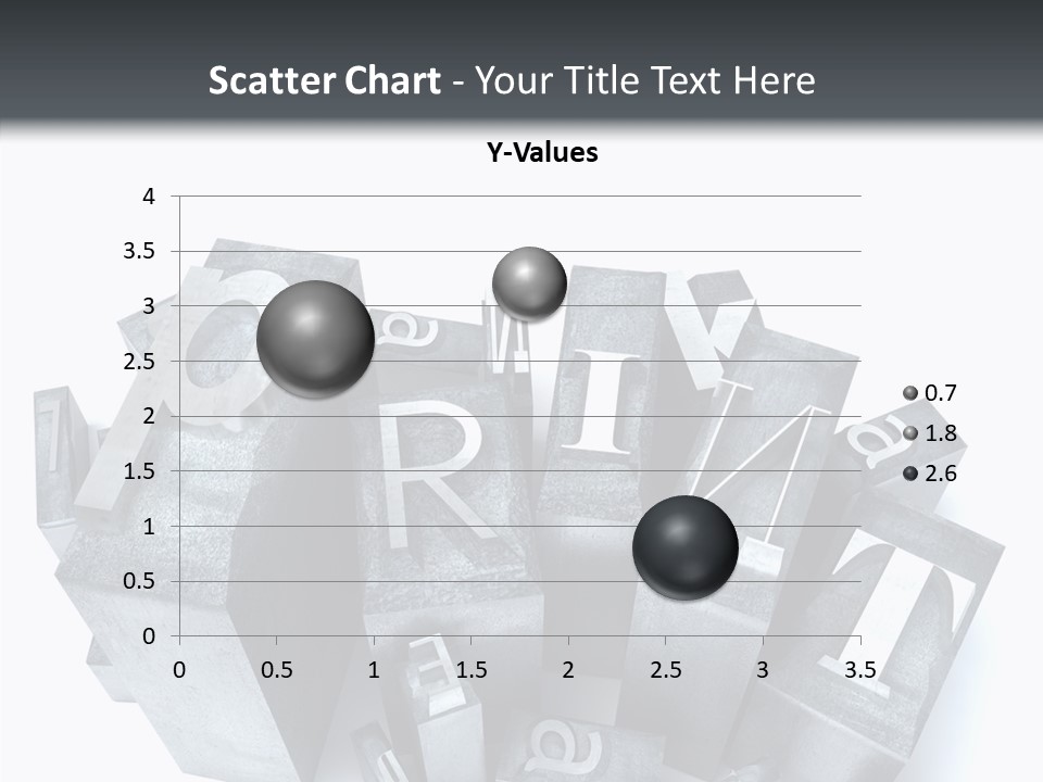 Font Old Characters PowerPoint Template