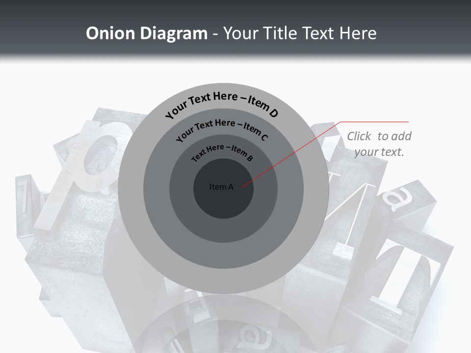 Font Old Characters PowerPoint Template