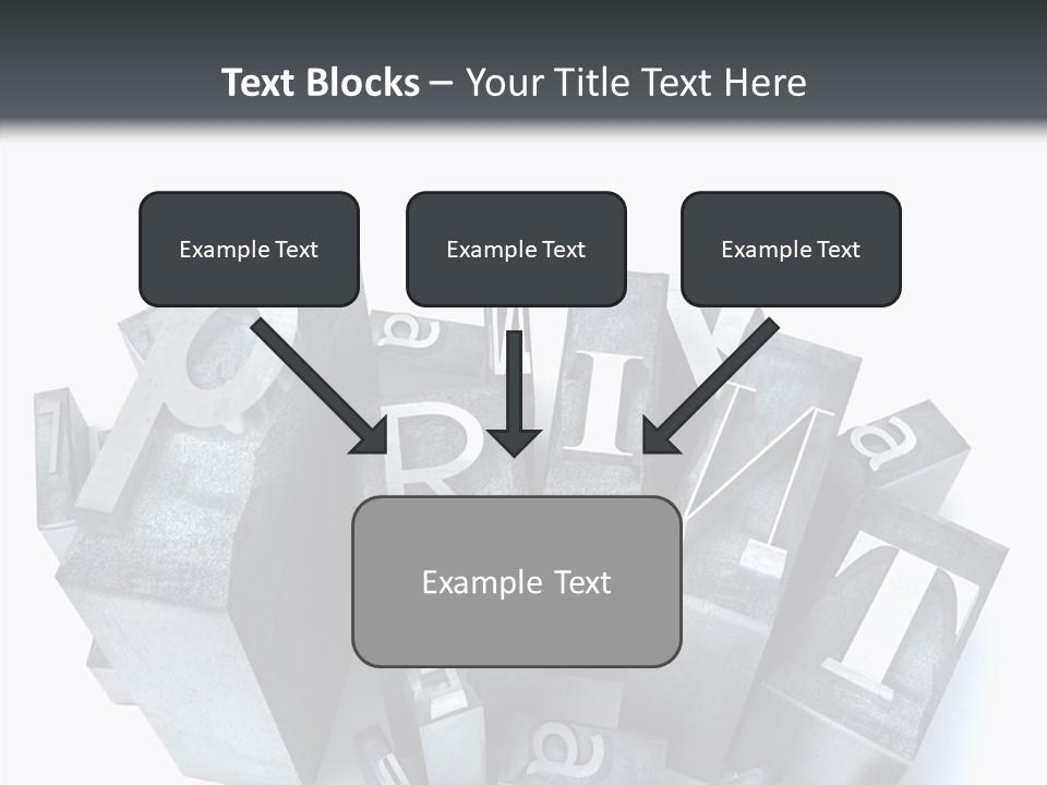Font Old Characters PowerPoint Template