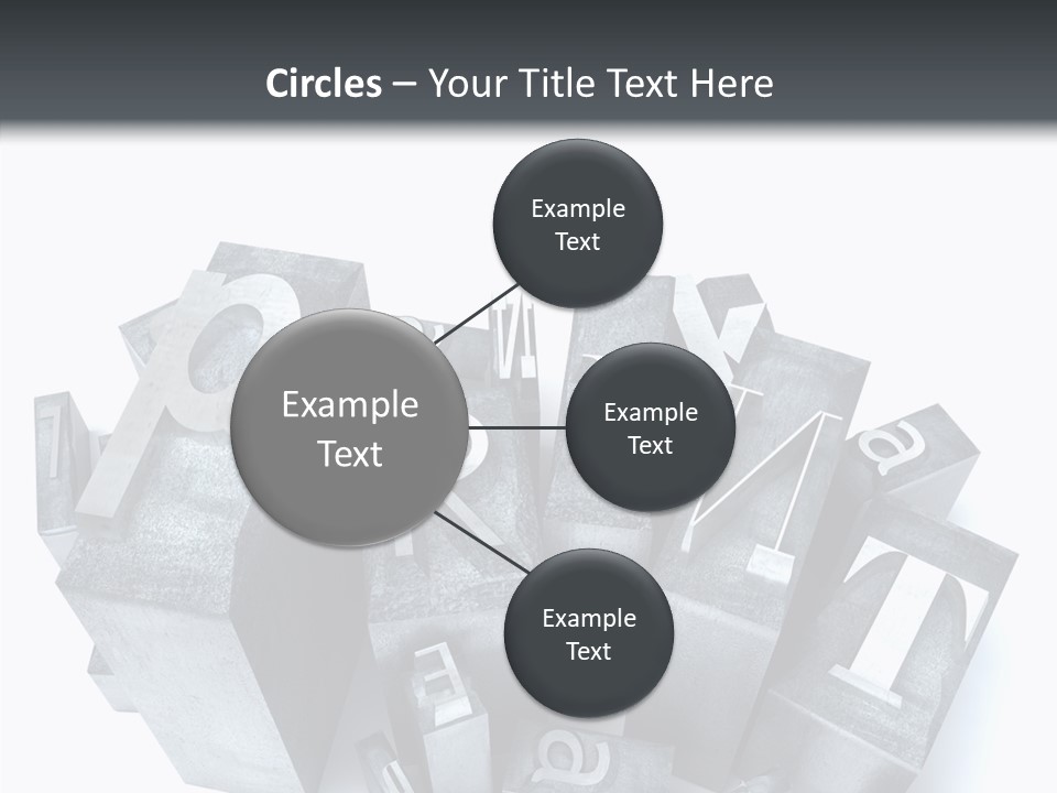 Font Old Characters PowerPoint Template