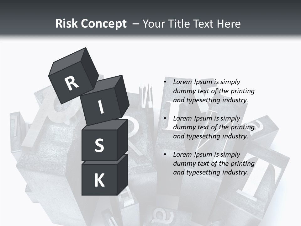 Font Old Characters PowerPoint Template