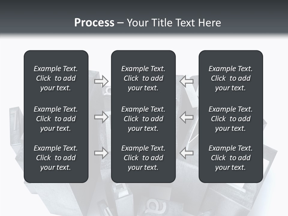 Font Old Characters PowerPoint Template