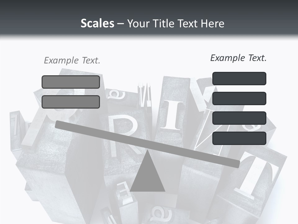 Font Old Characters PowerPoint Template