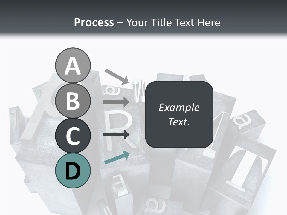 Font Old Characters PowerPoint Template