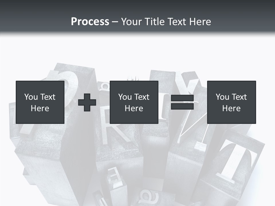 Font Old Characters PowerPoint Template