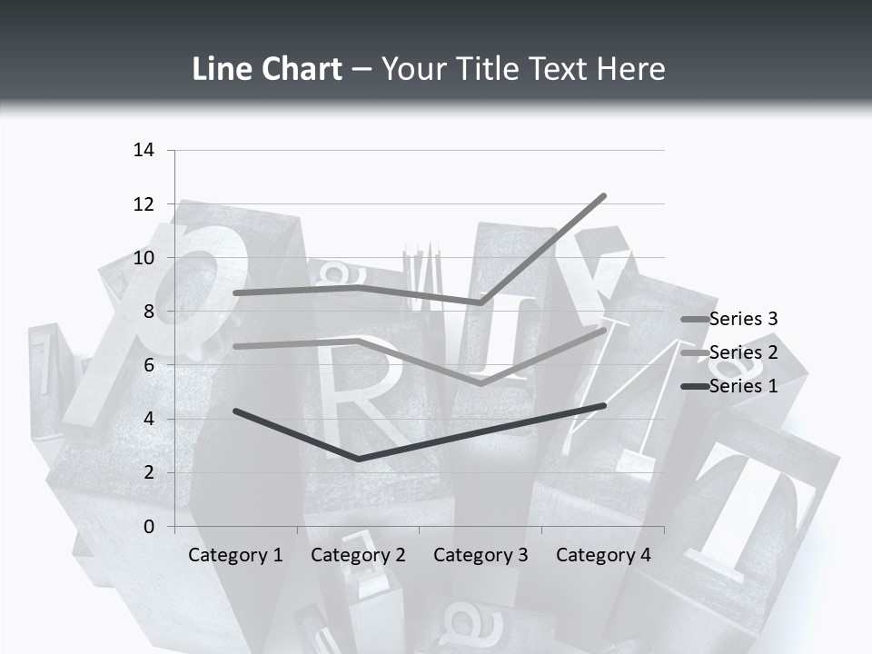 Font Old Characters PowerPoint Template