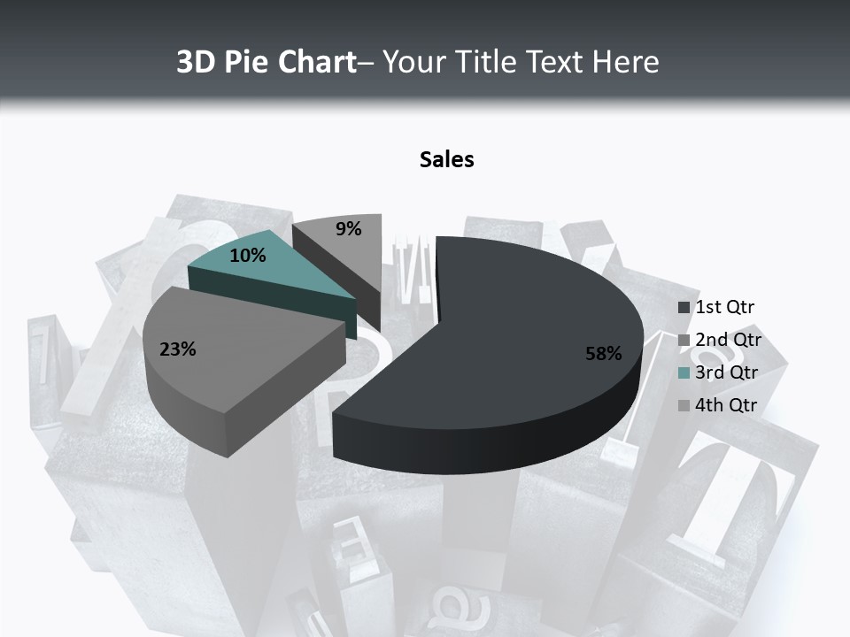 Font Old Characters PowerPoint Template