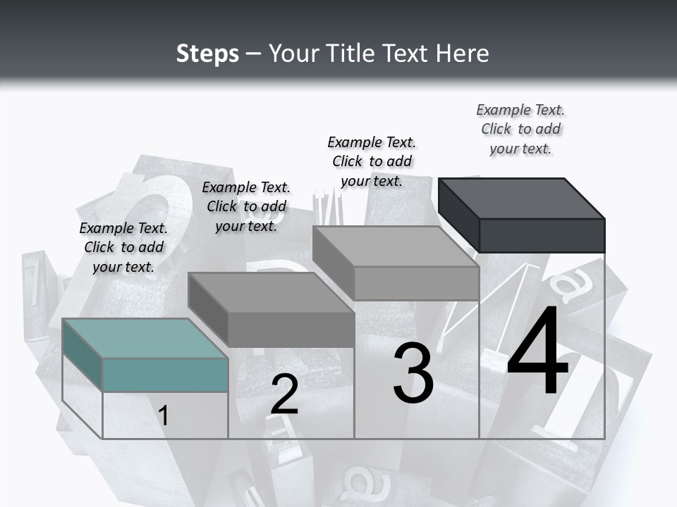 Font Old Characters PowerPoint Template