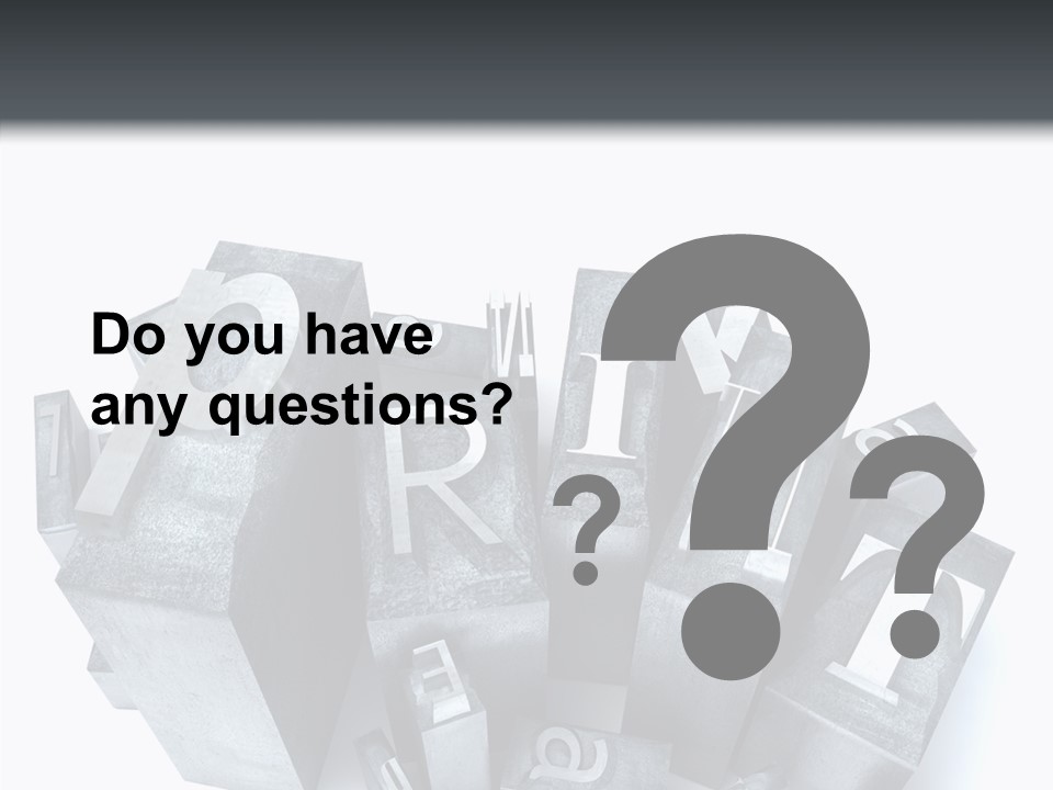 Font Old Characters PowerPoint Template