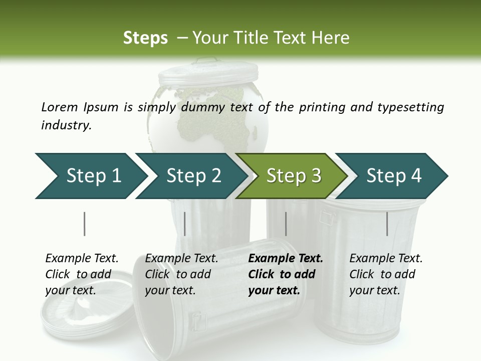 Rubbish Death Waste PowerPoint Template