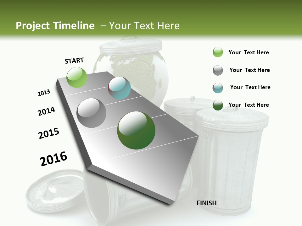 Rubbish Death Waste PowerPoint Template