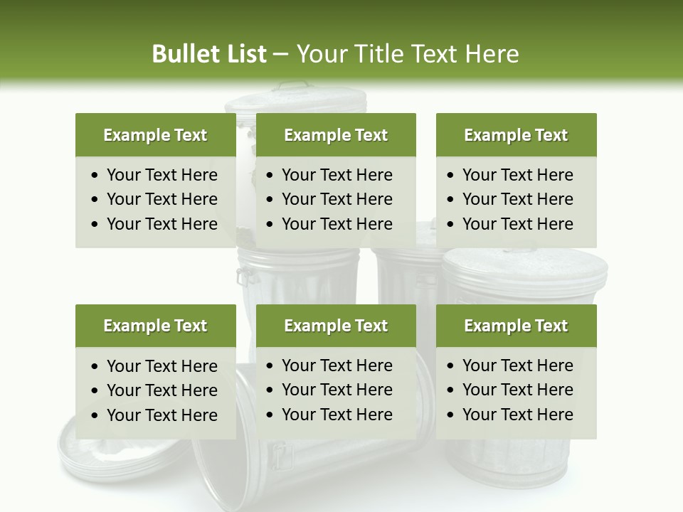 Rubbish Death Waste PowerPoint Template