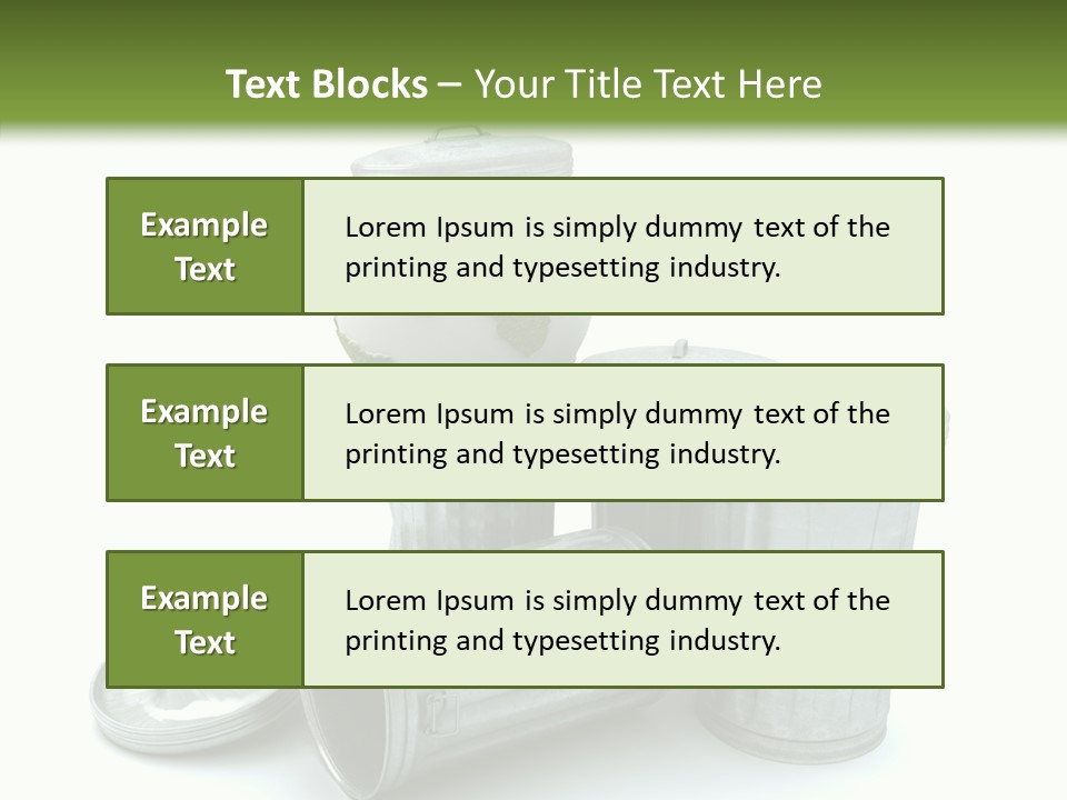 Rubbish Death Waste PowerPoint Template