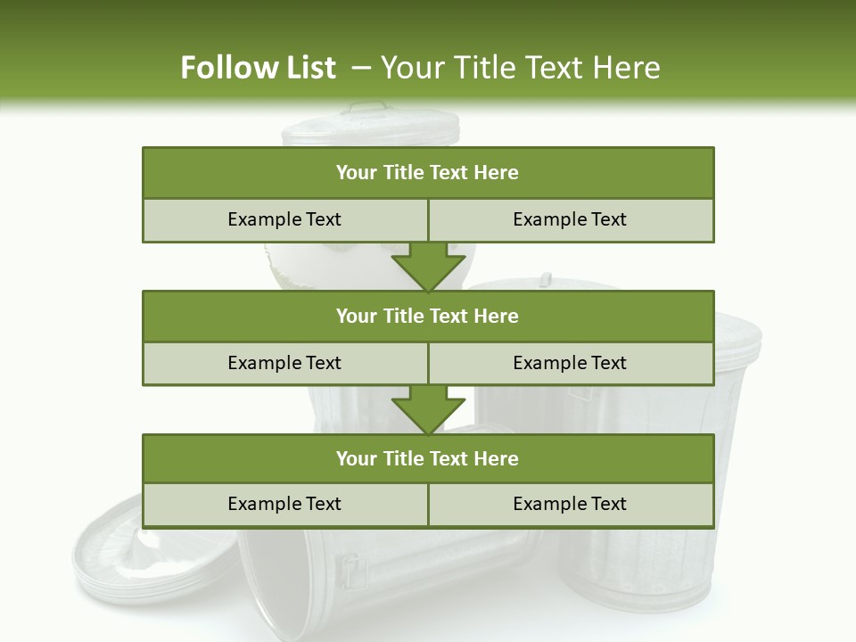 Rubbish Death Waste PowerPoint Template