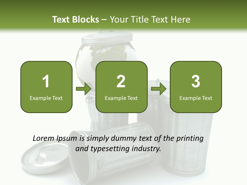 Rubbish Death Waste PowerPoint Template