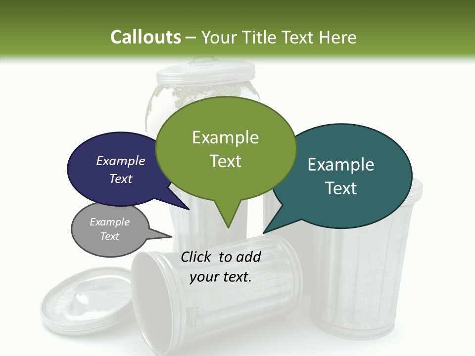 Rubbish Death Waste PowerPoint Template