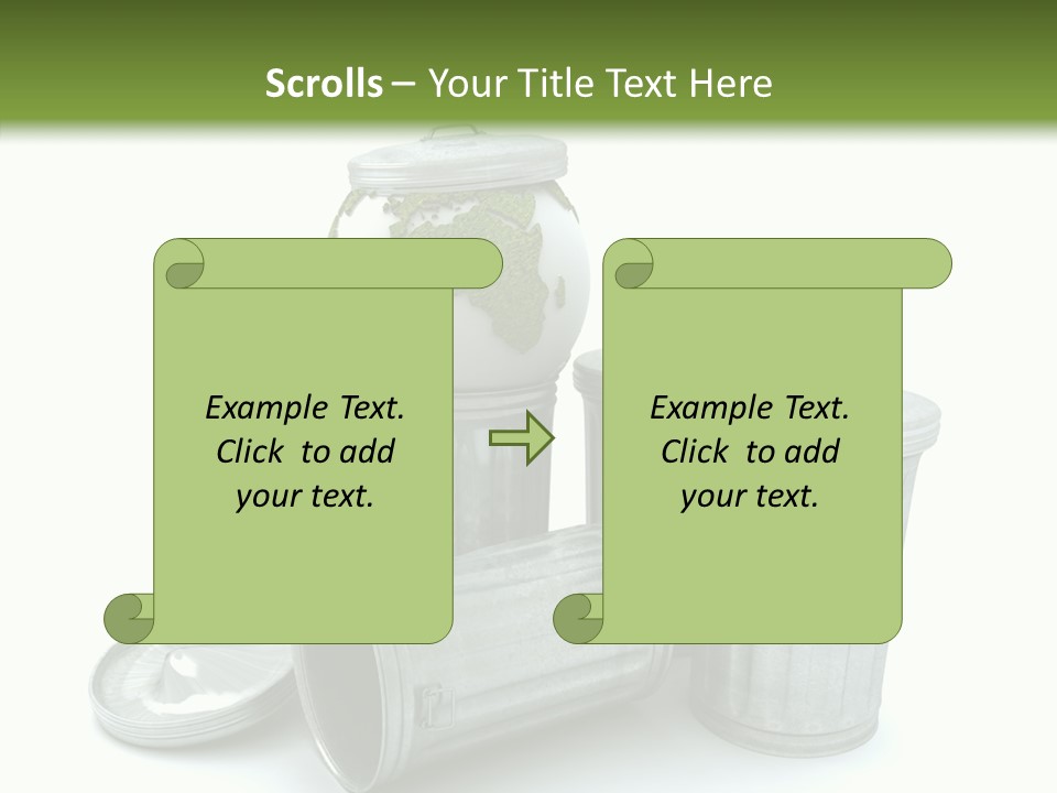 Rubbish Death Waste PowerPoint Template