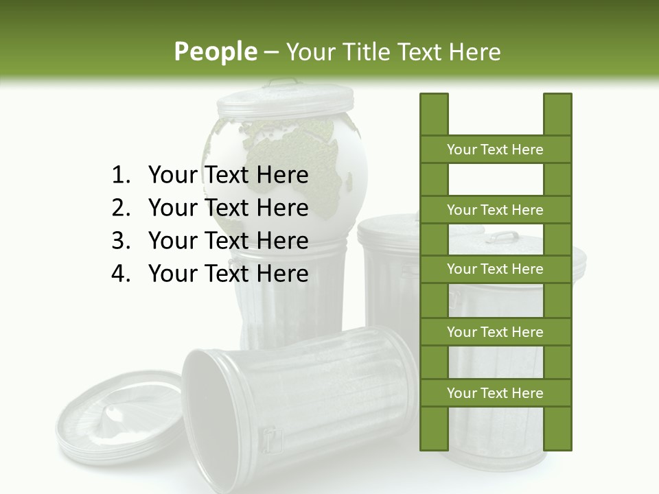 Rubbish Death Waste PowerPoint Template