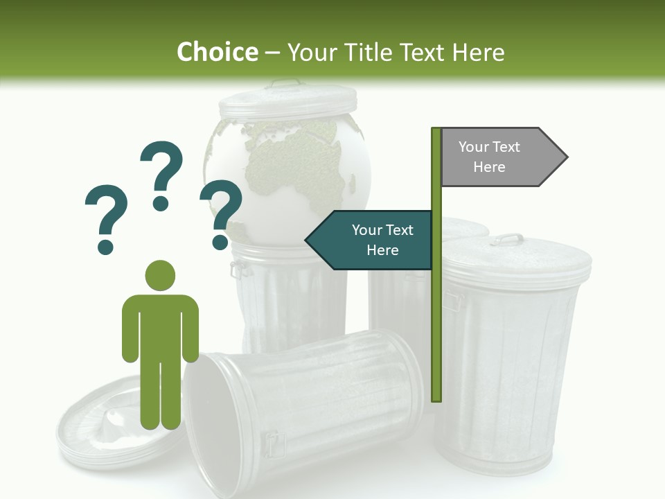 Rubbish Death Waste PowerPoint Template