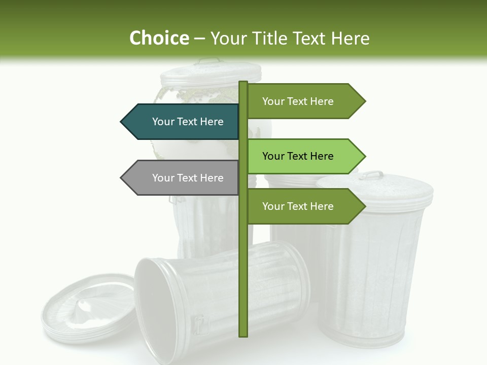 Rubbish Death Waste PowerPoint Template