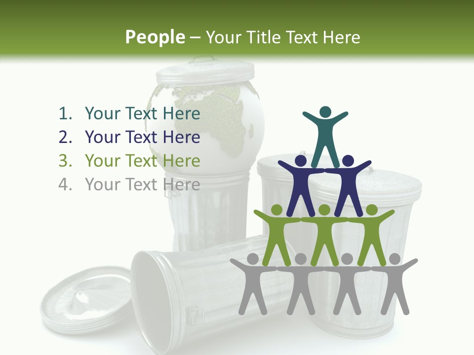 Rubbish Death Waste PowerPoint Template