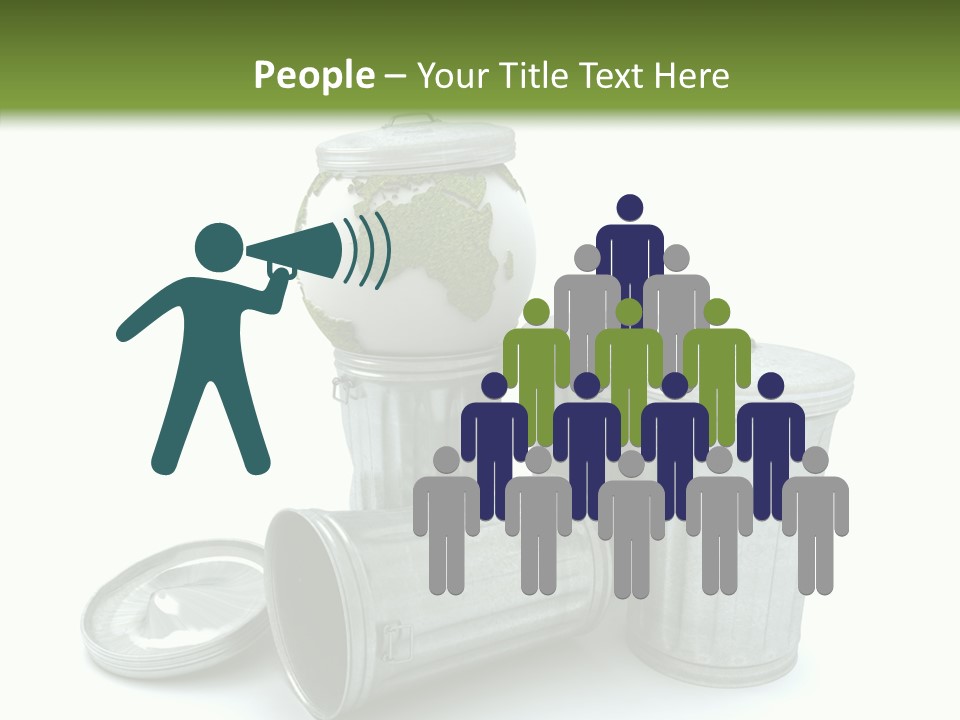 Rubbish Death Waste PowerPoint Template