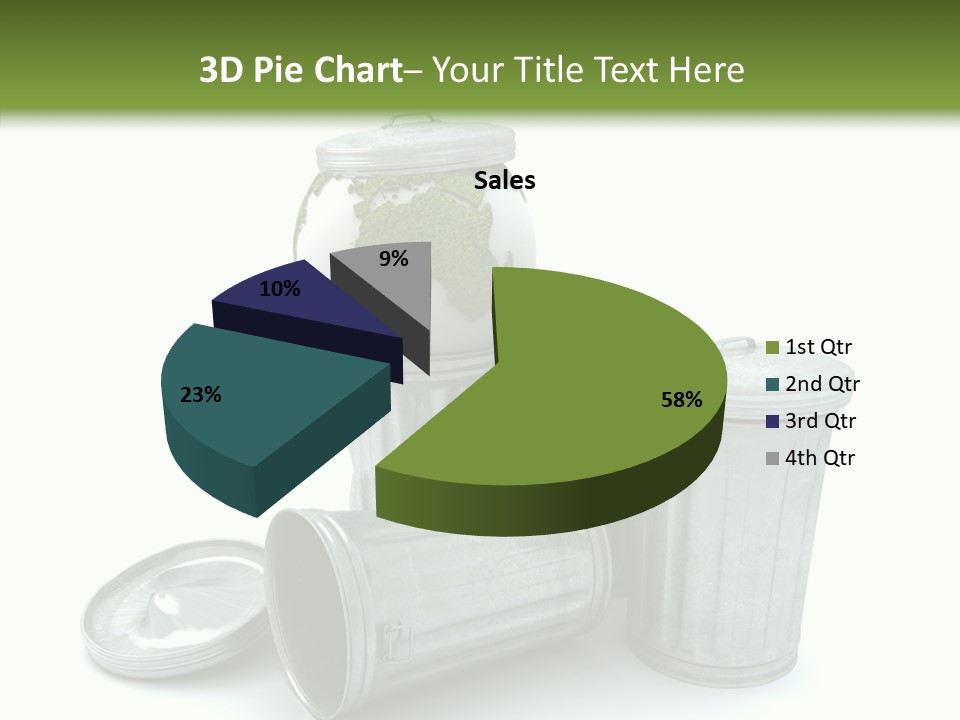 Rubbish Death Waste PowerPoint Template