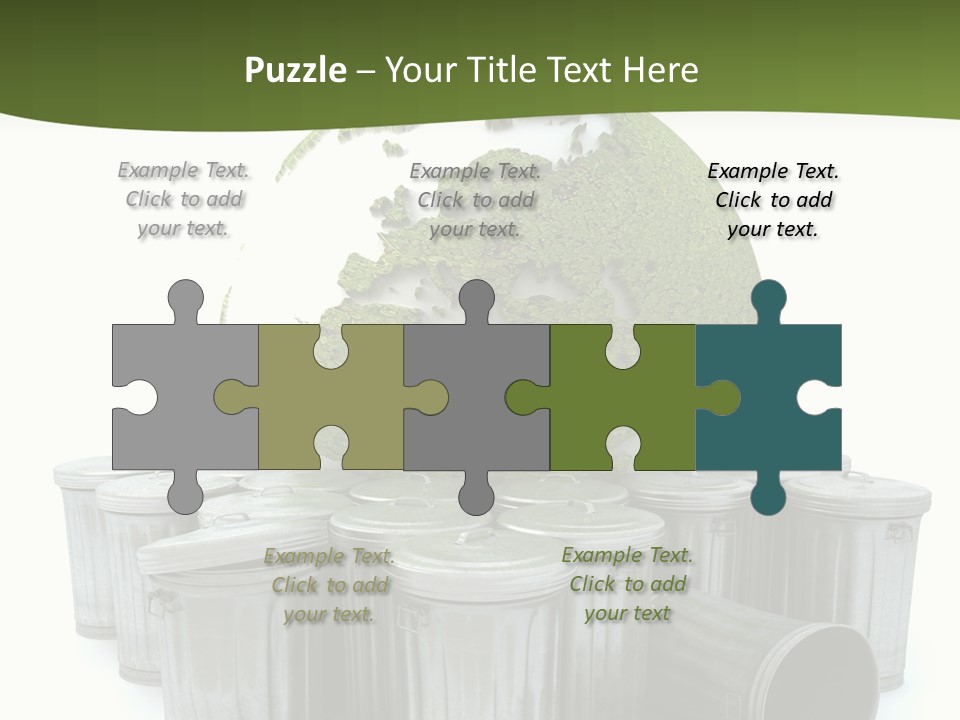 Trash Disaster Issue PowerPoint Template