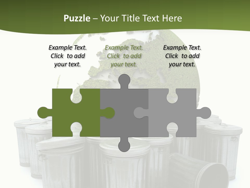 Trash Disaster Issue PowerPoint Template