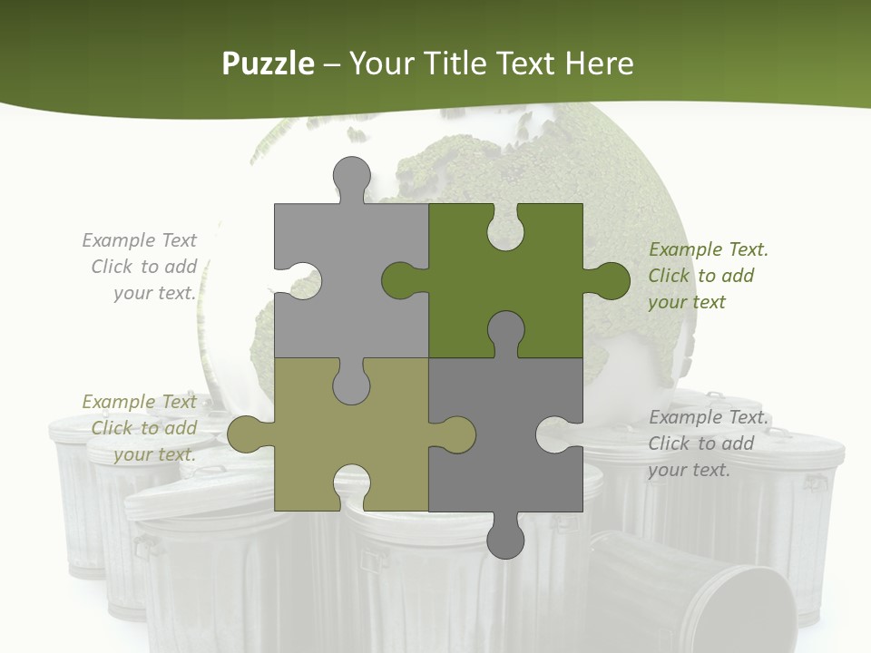 Trash Disaster Issue PowerPoint Template