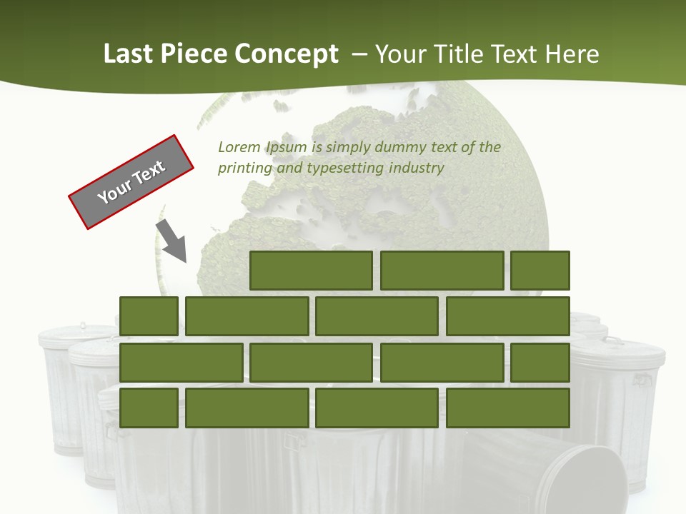 Trash Disaster Issue PowerPoint Template