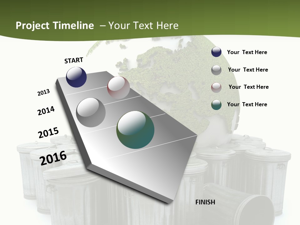 Trash Disaster Issue PowerPoint Template