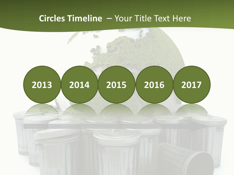 Trash Disaster Issue PowerPoint Template