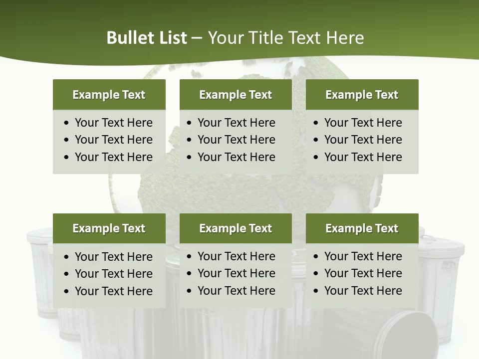 Trash Disaster Issue PowerPoint Template