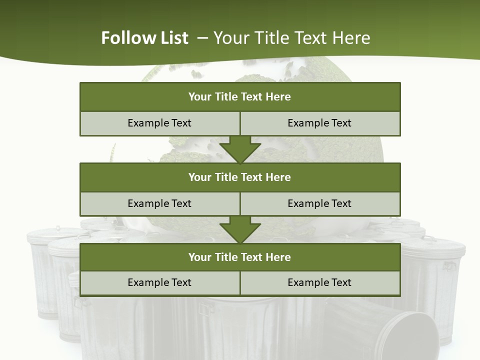 Trash Disaster Issue PowerPoint Template
