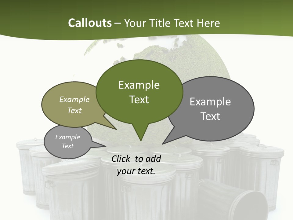 Trash Disaster Issue PowerPoint Template